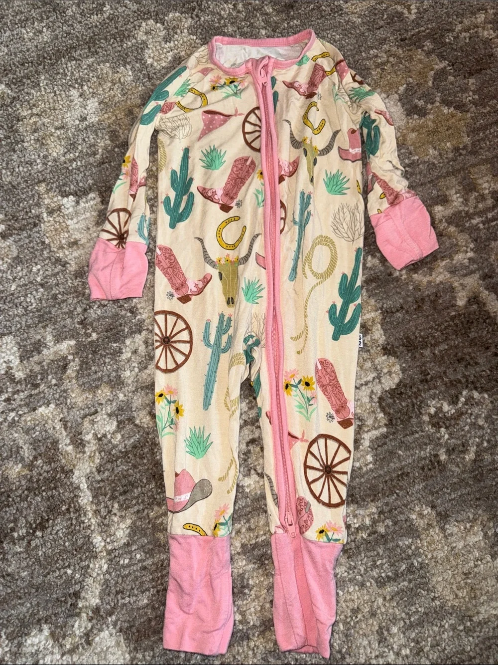 Little Sleepies cowgirl bamboo